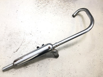Kawasaki W 650 EJ650A [1999] - Eksosanlegg høyre, eksosmanifold, lyddemper
