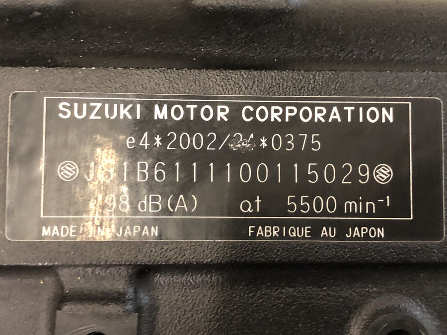 Suzuki GSX R 1000 WVB6 K6 [2006] - ramme med kjøretøys registreringsdokument
