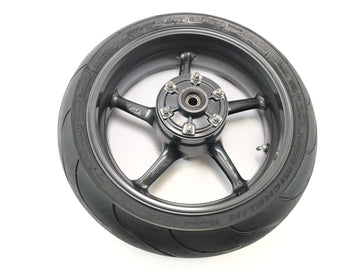 Triumph Street Triple R 675 D67LD [2010] - Hinterrad Rim Wheel Rad Dekk 5.5x17 "