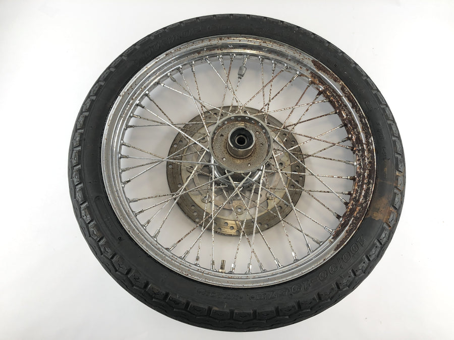 Kawasaki VN 1500 A [1995] - Forhjulskanten foran Takasago 19 x 2.15 Dunlop Gold Seal F11 100 90 19