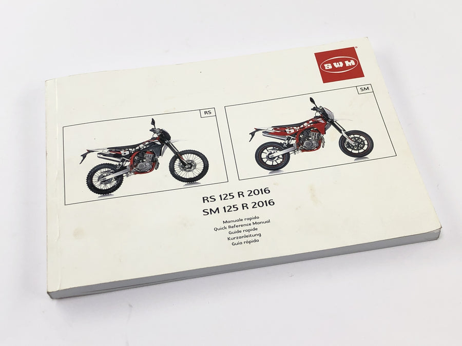 SWM RS 125 R B2 [2020] - Bruksanvisning