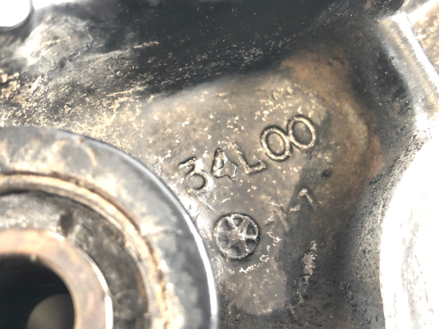 Yamaha XT 600 Zenter 34L [1985] - Fork Bridge over
