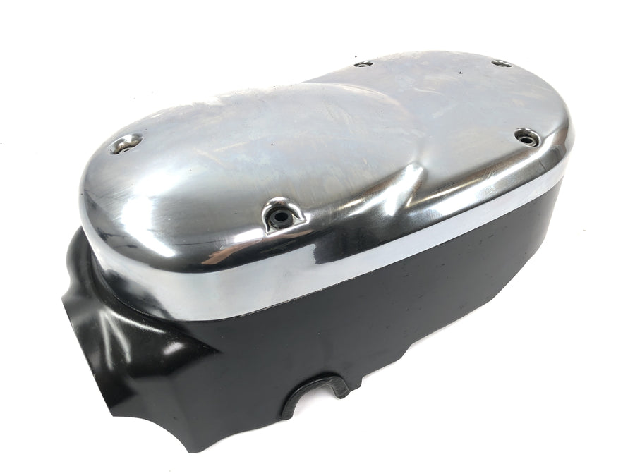 Kawasaki VN 1500 Classic VNT50D [2001] - Motordeksel venstre kromdeksel motor lid