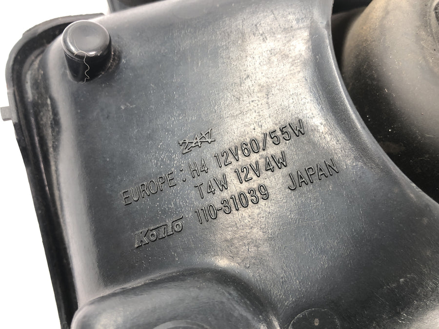 Yamaha XTZ 660 3YF [1992] - Frontlykt foran hovedlykt hovedlykt