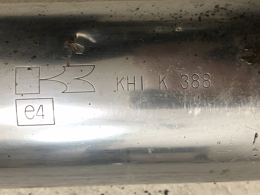Kawasaki W 650 EJ650A [1999] - Eksosanlegg venstre, eksosmanifold, lyddemper