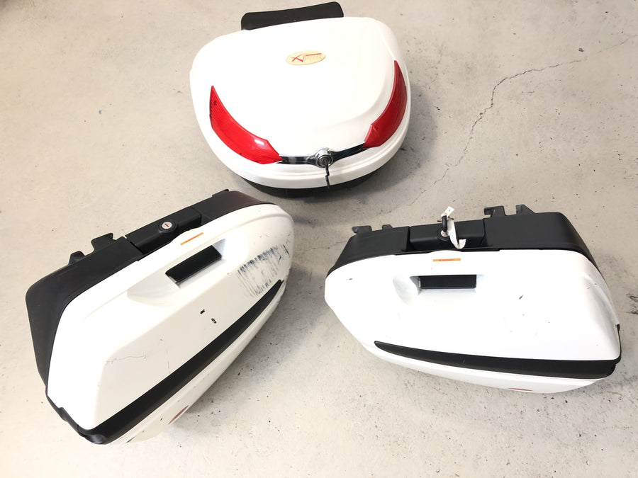 Moto Guzzi Stelvio 1200 4V [2009] - Koffertesett Side Case Top Case Motorcycle Case