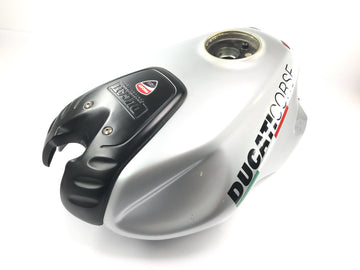 Ducati ST3 S3 [2004] - Tank drivstofftank sølv bensin tank tank container