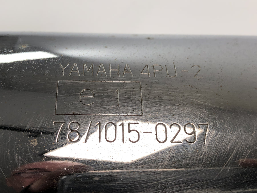 Yamaha XJR 1200 4PU [1996] - Eksoslyddemper lyddemper krom høyre