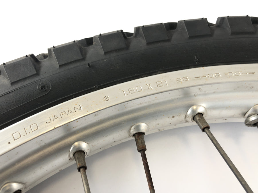Honda XL 600 R PD03 [1985] - Forhjulet med bremseskivehjul Rim Front