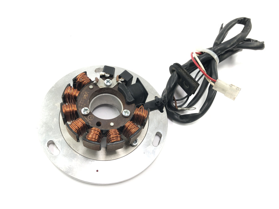 Yamaha XT 500 1U6 [1981] - Stator dynamo tenning base plate generator ladestator