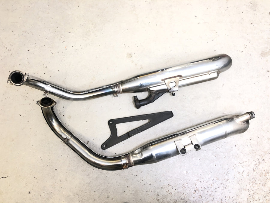 Kawasaki VN 800 VN800A [1996] - Eksosrør for eksoslyddemper manifold komplett med holder