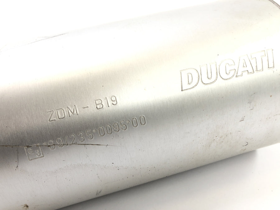 Ducati 900 SS [1991] - Eksosdemper til venstre