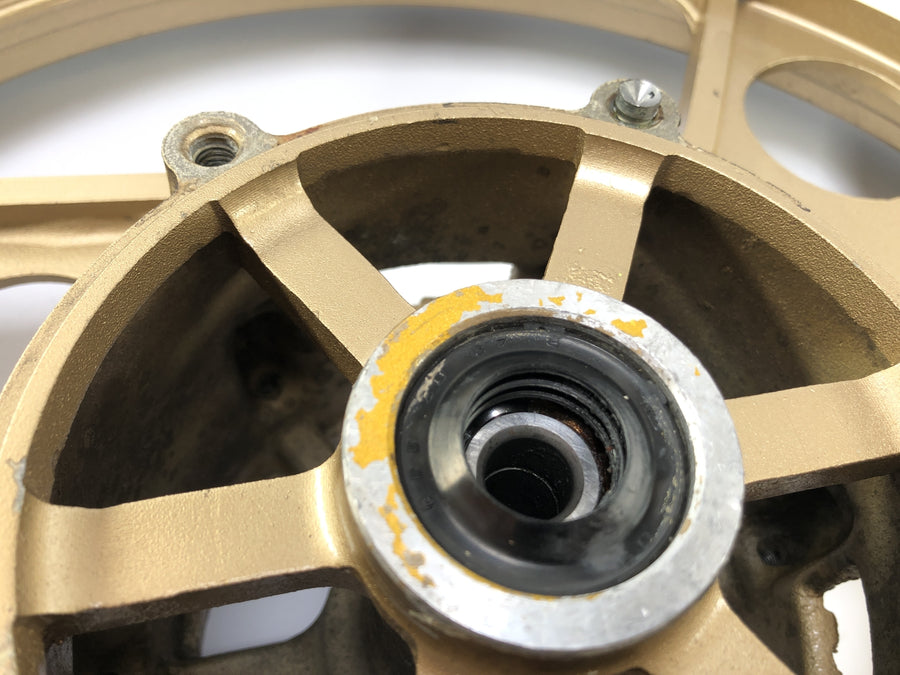 Yamaha Rd 350 YPVS 31K [1984] - Fronthjul rad Rim Gold
