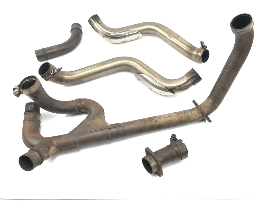 HONDA VTR 1000 SP 1 SC45 [2001] - Eksosmanifold manifoldrør eksosanlegg