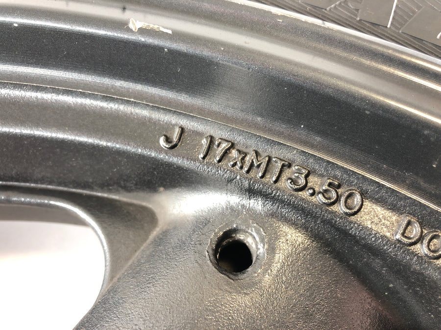 Yamaha XJR 1200 4PU [1995] - Frakthjul Rim Wheel 3.50 x 17 "