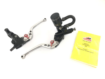 Triumph Speed Triple 1050 515NJ [2007] - bremsespak clutch spak sett motorsykkel spak Prosports med rapport og CNC kompensasjonsbeholder - 0