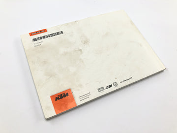 KTM RC 125 [2016] - Brukermanual Brukermanual Driver Manual - 0