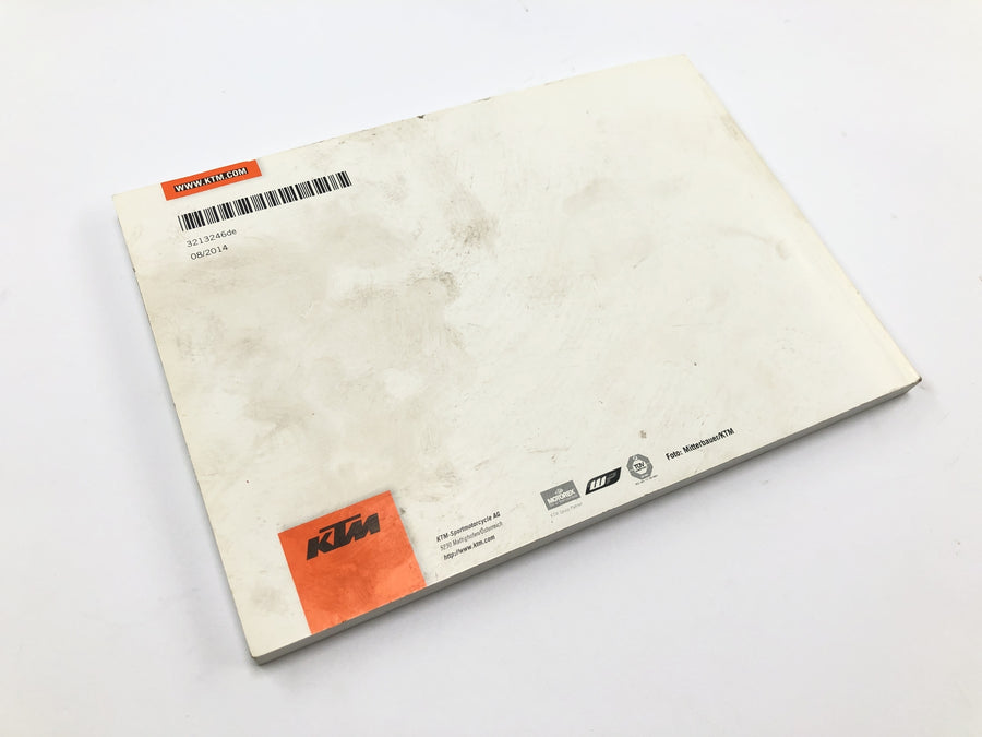 KTM RC 125 [2016] - Brukermanual Brukermanual Driver Manual