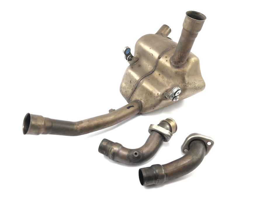 Ducati Monster SR2 800 M4 [2006] - frontlyddemper eksossamler manifold eksosanlegg