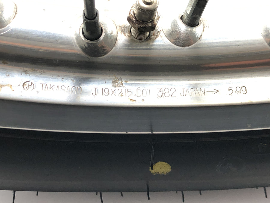Kawasaki W 650 EJ650A [1999] - forhjulsfelg eikerhjul 2,15 x 19"
