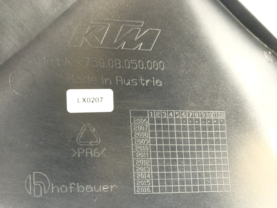 KTM 690 SM Prestige [2007] - Sidekledning til venstre kledning KLADING DEL COVER VENSTRE