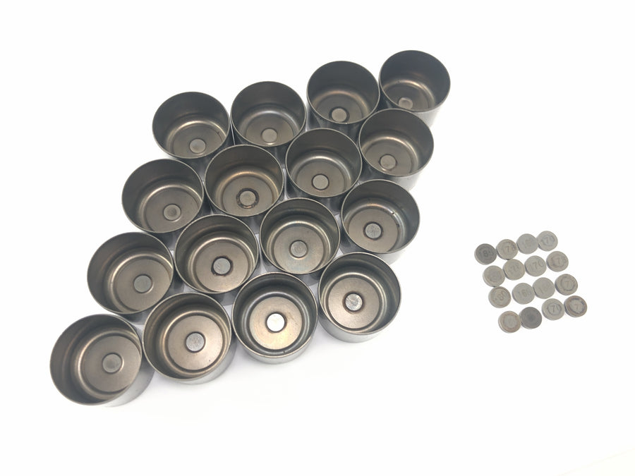 Suzuki GSF 1250 SA Bandit WVCH [2007] - ventiltapet ventilløfter shims ventil shim sett