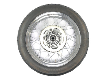 Triumph Bonneville T100 986MF [2012] - Felghjul på bakhjul 3,50 x 17" eikerhjul