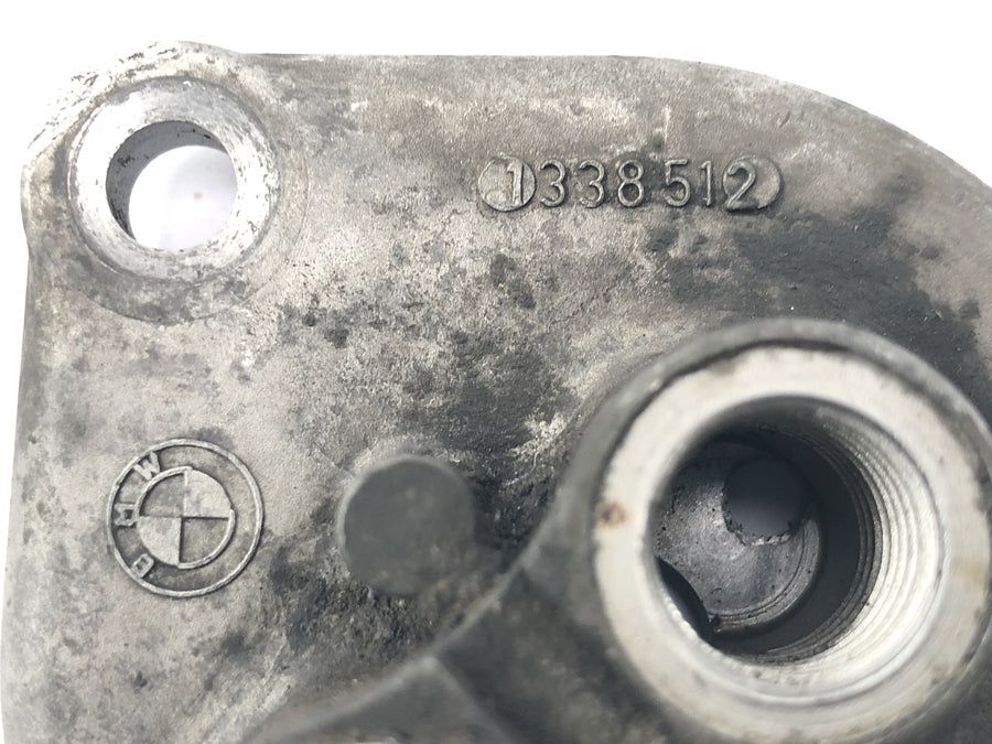 BMW R 100 GS 247E [1991] - Oljefilterhusdeksel, oljefilterflens, oljefilteradapter