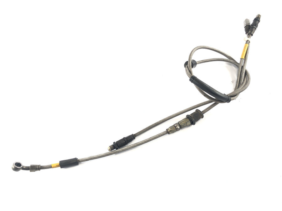 Moto Guzzi 850 Le Mans 3 VF [1986] - Bremselinje foran stålfleksen