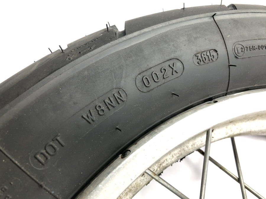 BMW R 100 GS 247E [1991] - bakhjulsfelg eikerhjul 2,50 x 17"