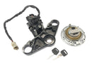 Honda NSR 125 JC22 [1998] - Fork Bridge øverst med Ignition Lock Tank Cover Lock Sett med nøkkel-7