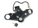 Honda NSR 125 JC22 [1998] - Fork Bridge øverst med Ignition Lock Tank Cover Lock Sett med nøkkel-4