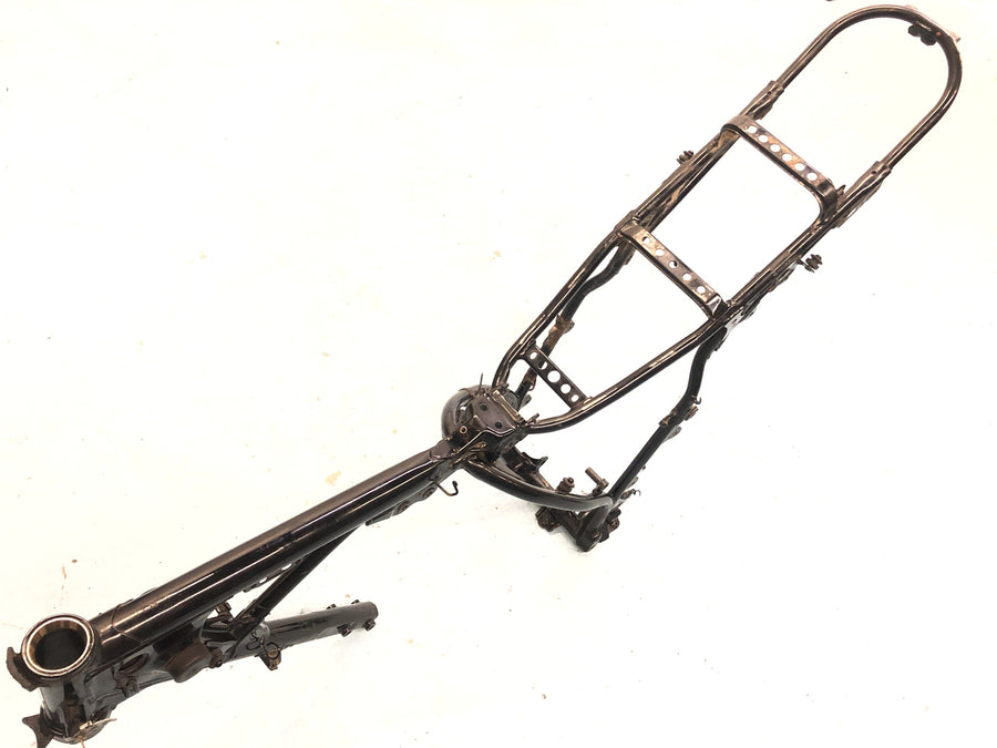 Yamaha XT 350 3YT / 55V [1990] - ramme med papirer