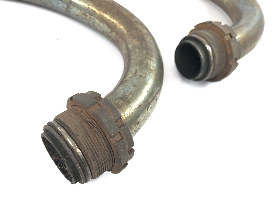 Moto Guzzi V7 Special [1971] - Eksosmanifold manifold pipe utløpsrør eksosrør sett
