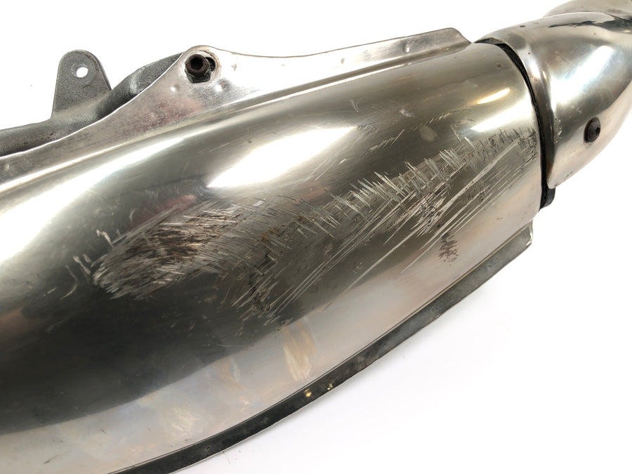 Cagiva Planet 125 [1998] - eksossystem baklyddemper manifold lyddemper komplett