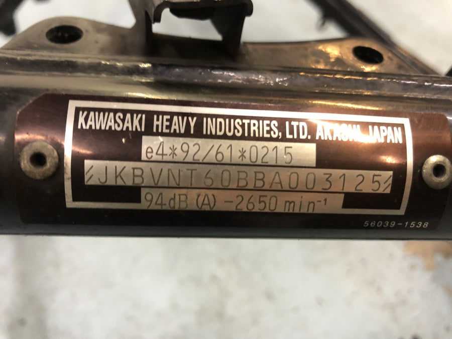 Kawasaki VN 1600 Mean Streak VNT60B [2005] - Ramme med papirer
