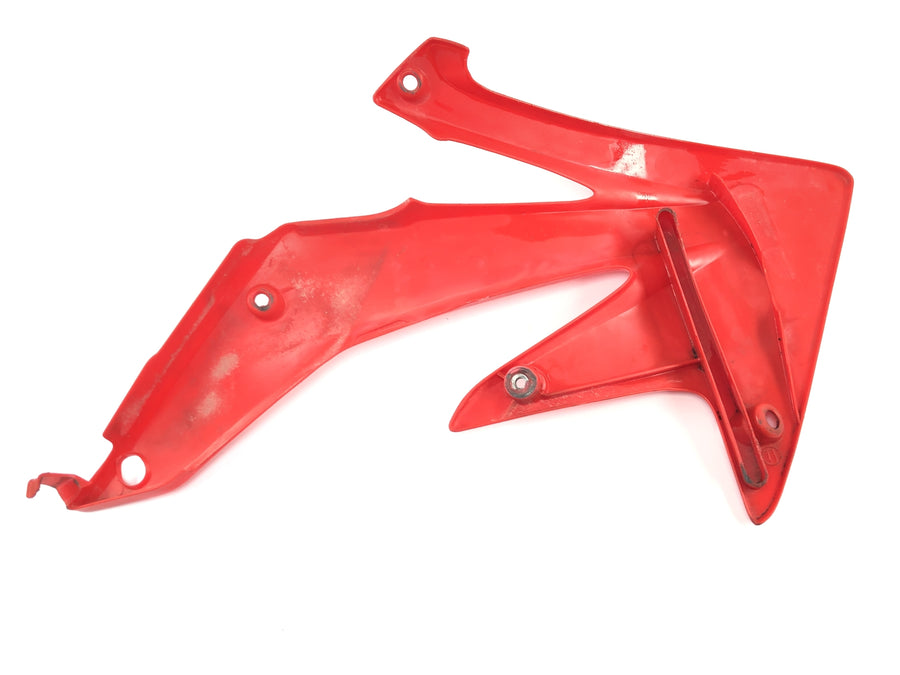 Honda CRF 450 R [2007] - Tankkledning venstre sidepanel plastrød