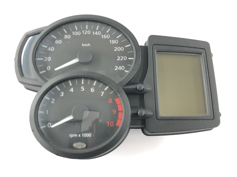 BMW R 1200 R R1ST [2008] - Speedometer instrumentpanel i cockpiten