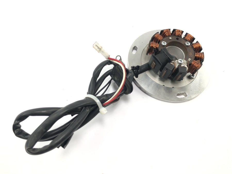 Yamaha XT 500 1U6 [1981] - Stator dynamo tenning base plate generator ladestator
