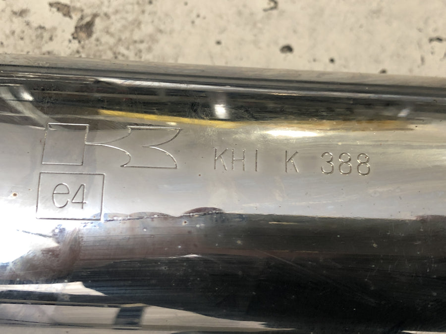 Kawasaki W 650 EJ650A [1999] - Eksosanlegg, endepotte, manifold eksosanlegg venstre og høyre