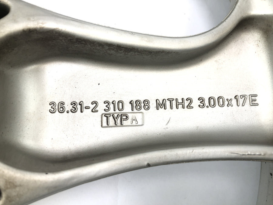 BMW K 1100 LT 100 [1994] - Bakhjul Rad Rim Tire Wheel Aluminium Rim 3.00x17