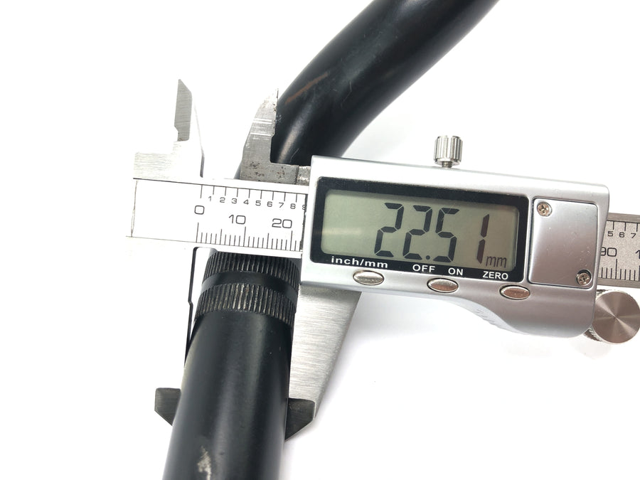 Honda FT 500 PC07 [1983] - Håndtak rørformet styre stål svart 22mm styre rørstyrt styre