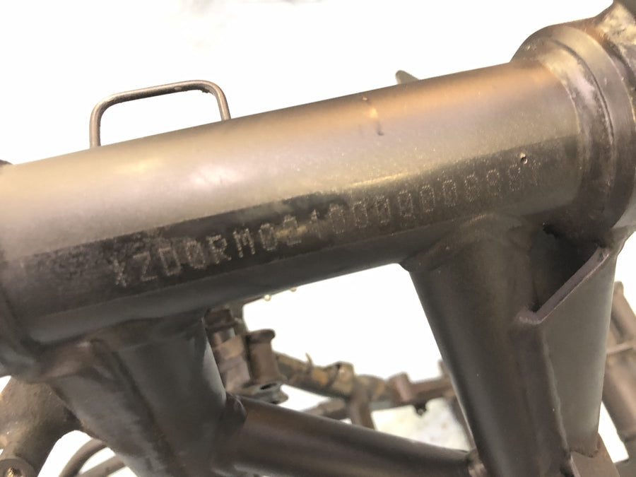 Yamaha MT 03 RM02 [2007] - Ramme chassis hovedramme med papirer