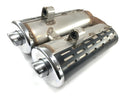 BMW R 1100 S R2S [2000] - Eksos bakre lyddemper endepotte dobbel lyddemper original-2