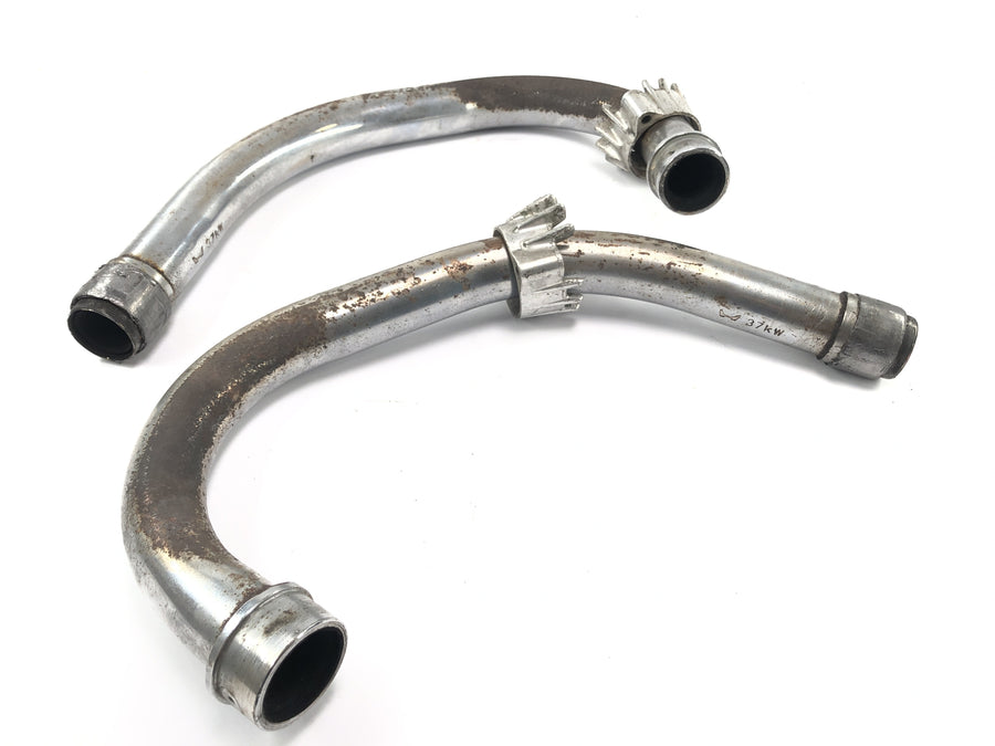 Honda GL 500 Silberwing PC02 [1982] - MANIFOLD MANIFOLDS Eksosmanifold eksosmanifold eksosrør til venstre og høyre
