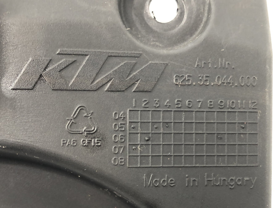 KTM 950 SM LC8 [2008] - Dekning av nøye luftfiltre
