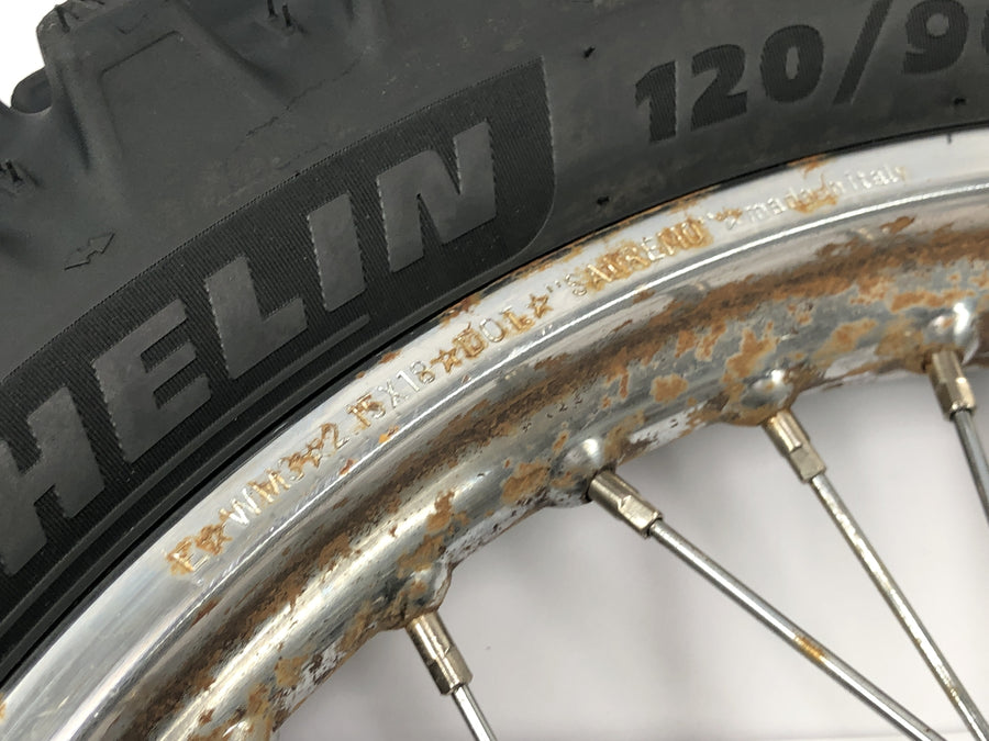 Sachs ZX 125 [1998] - bakhjulsfelghjul 2,15 x 18"