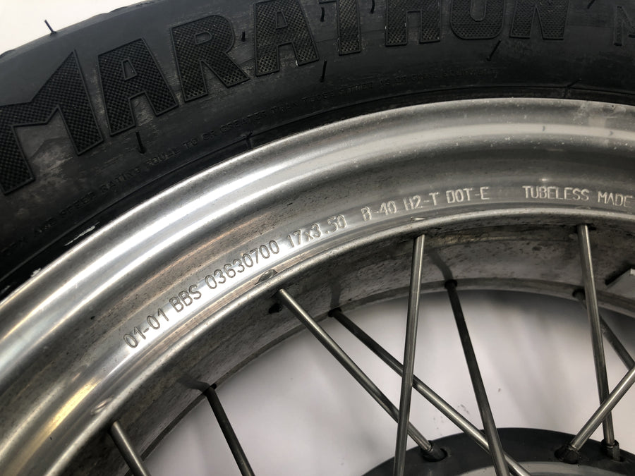 Moto Guzzi California 1100 EV KD [1998] - bakhjulsfelg eikerhjul 3,50 x 17"