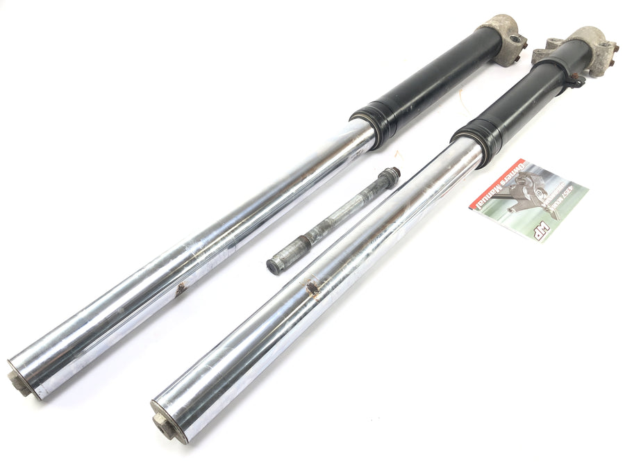 KTM 640 LC4 Adventure [2000] - Suspension Fork Upsidedown WP med manuell og akse