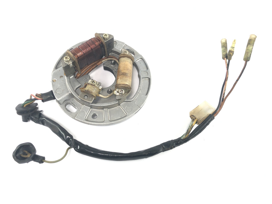 Yamaha DT 175 2K4 [1982] - Generator stator tenning grunnplate tenningssystem